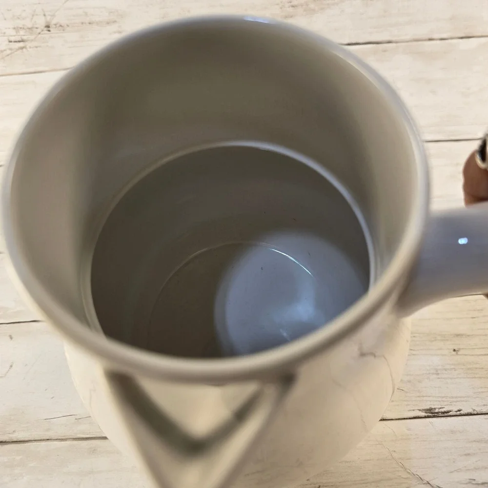 Williams-Sonoma Bonjour Hot Chocolate Ceramic Pitcher and Frother Set White